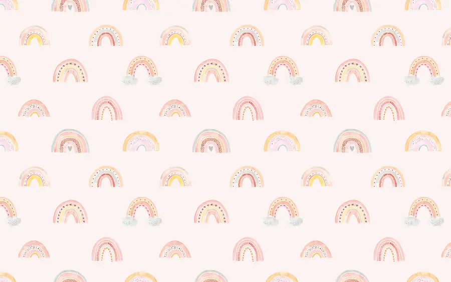 Fototapete Kleine Pastellregenbögen u51251