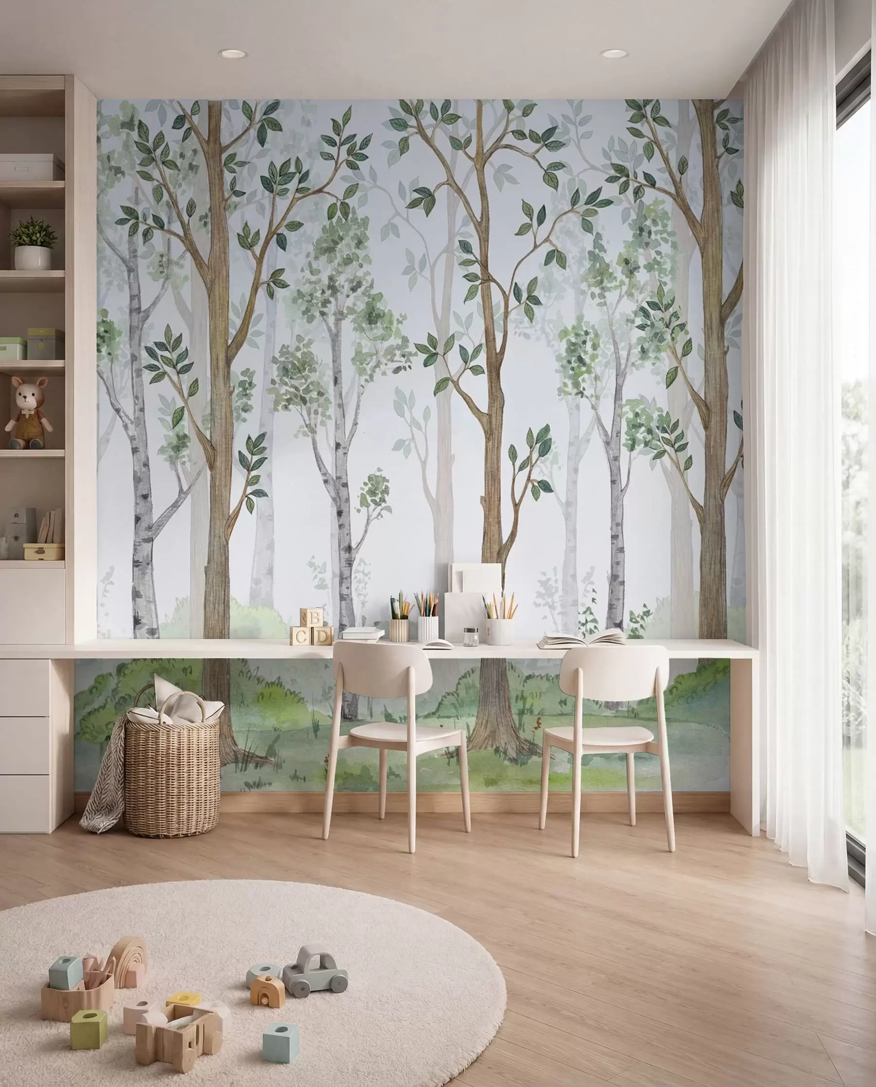 Murale Petites merveilles des bois u51424