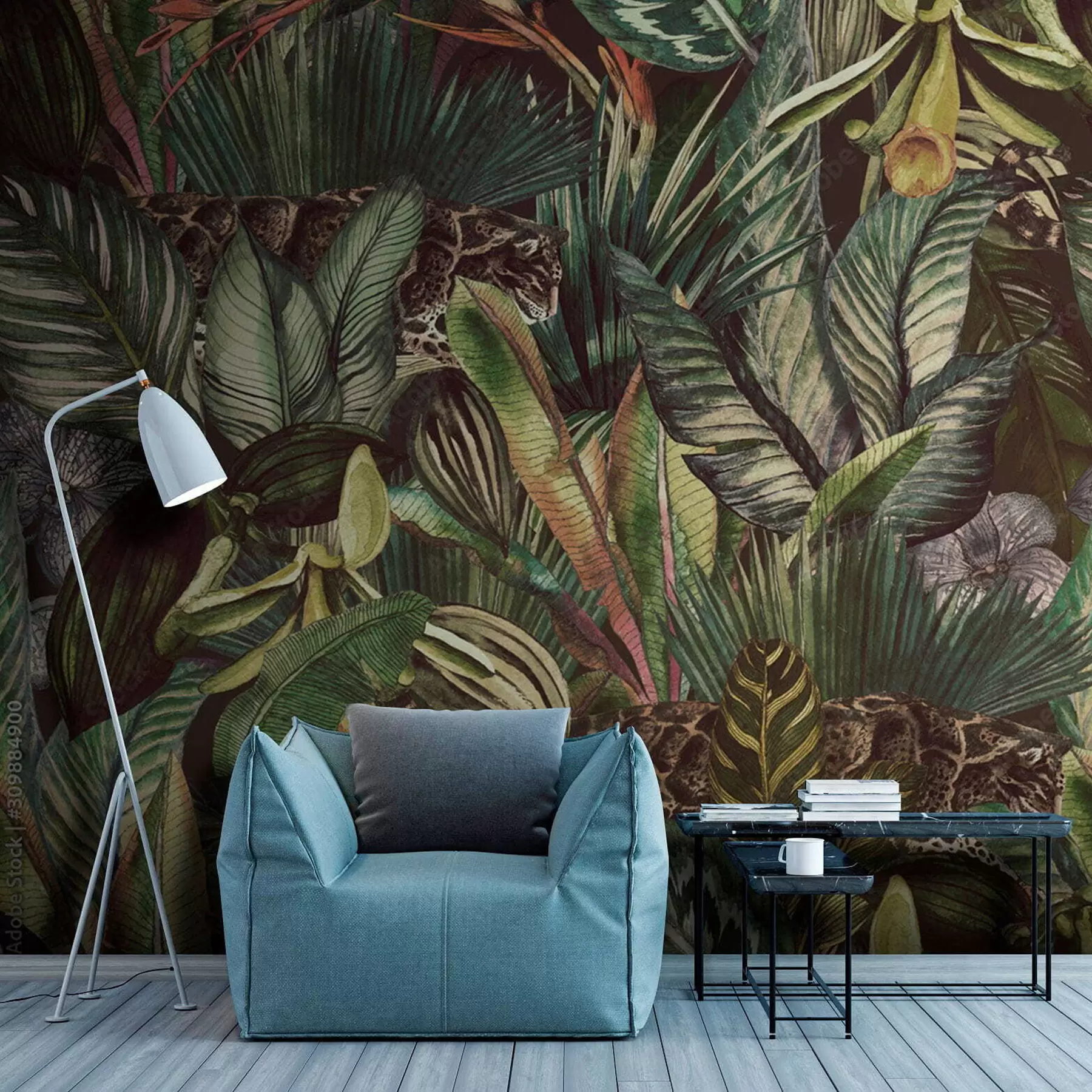 fototapeter Mystisk jungle u51884