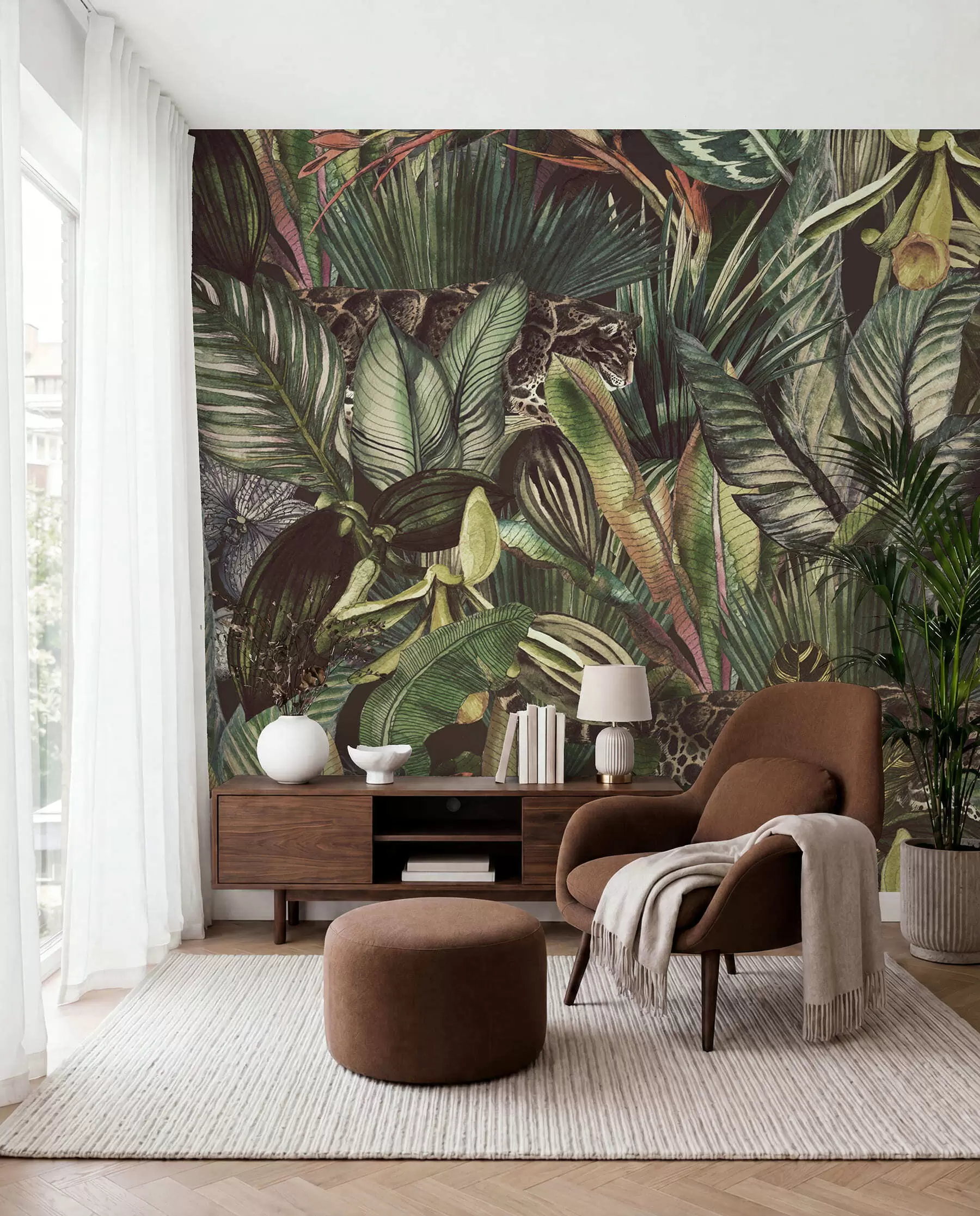 fototapeter Mystisk jungle u51884
