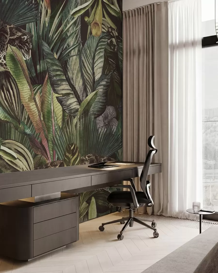 fototapeter Mystisk jungle u51884