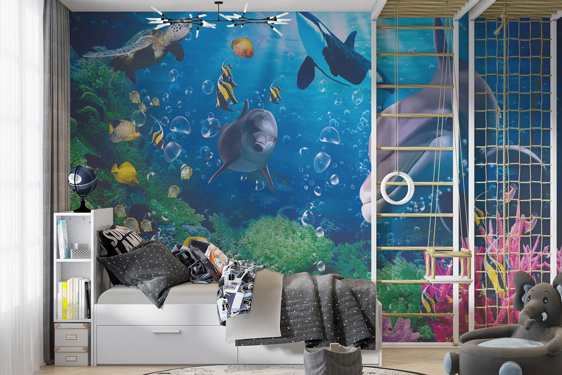 fototapeter Undervandsdybder i havet u19252