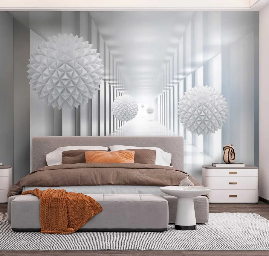 Fototapete Bälle im Tunnel u24571