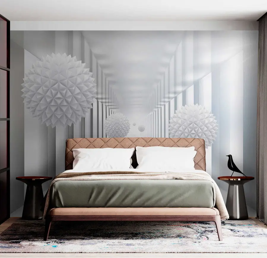 Fototapete Bälle im Tunnel u24571