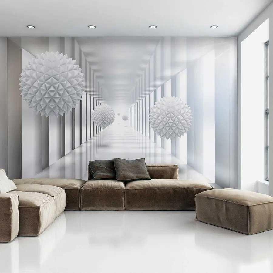 Fototapete Bälle im Tunnel u24571