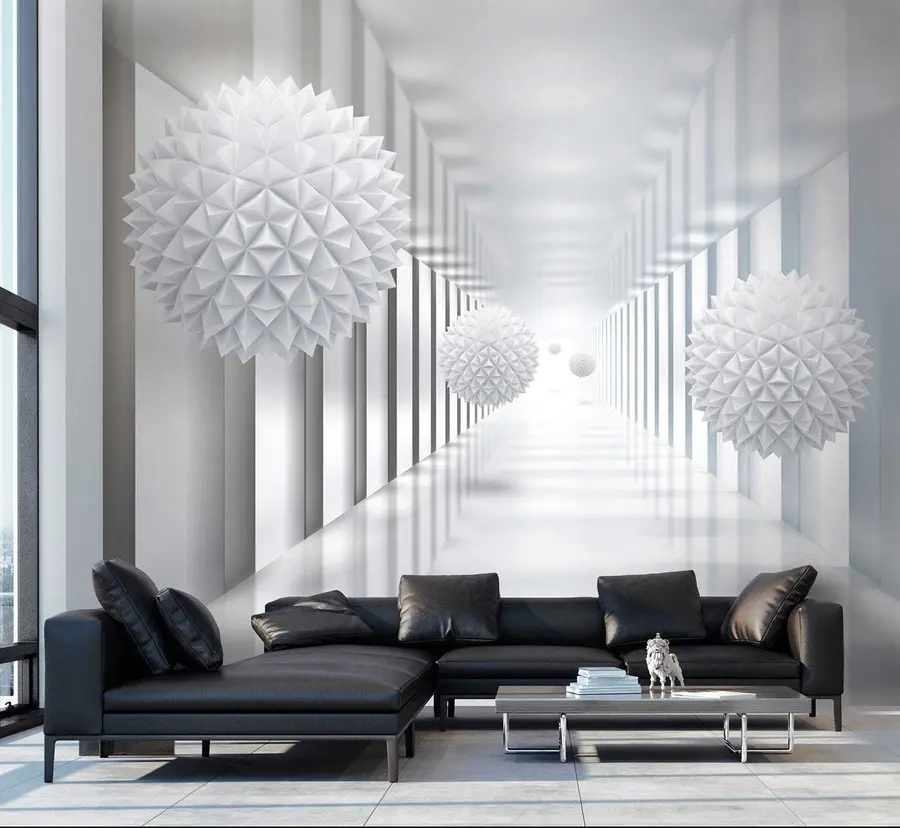 Fototapete Bälle im Tunnel u24571