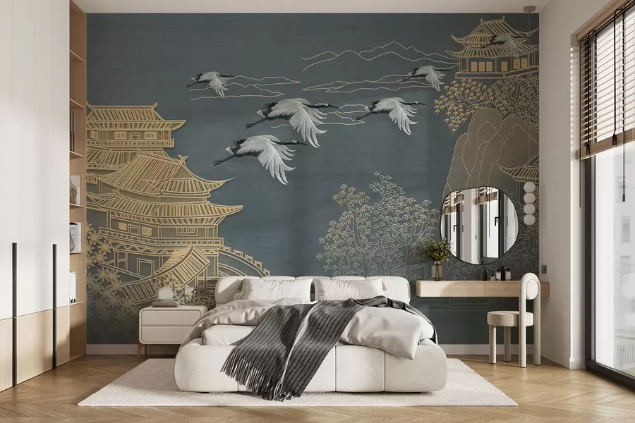 Murale Dessin de style japonais u38720