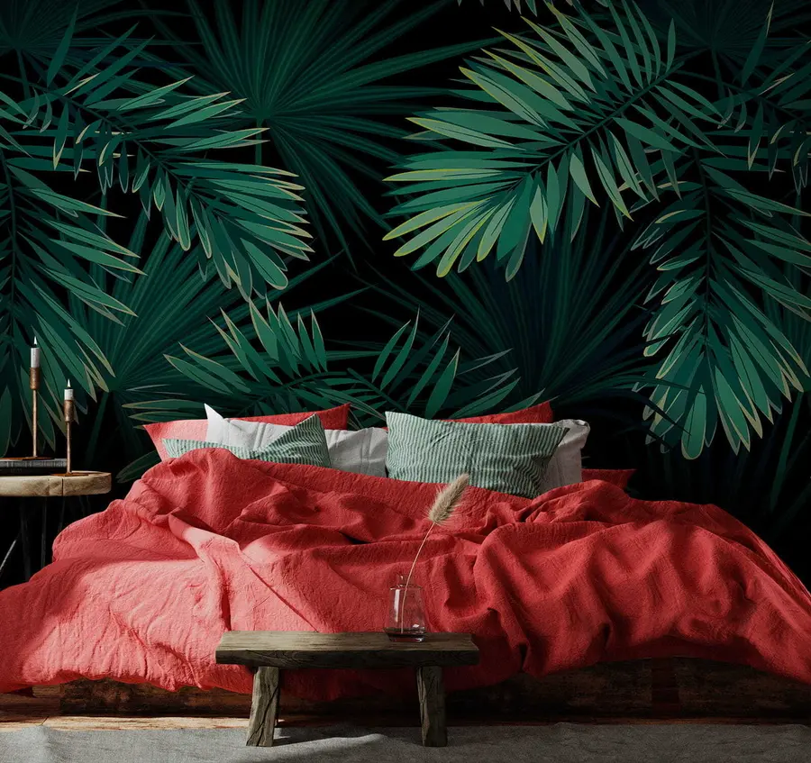 Fototapete Grüne Palmen u43269