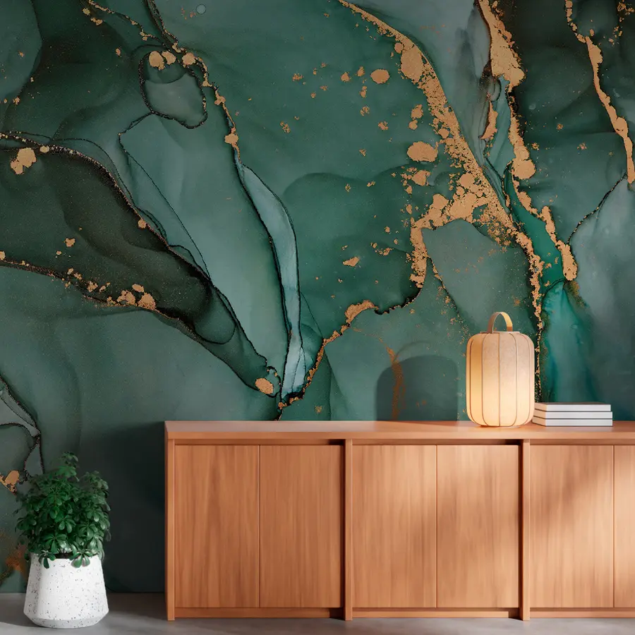 Murale Marbre vert u50235