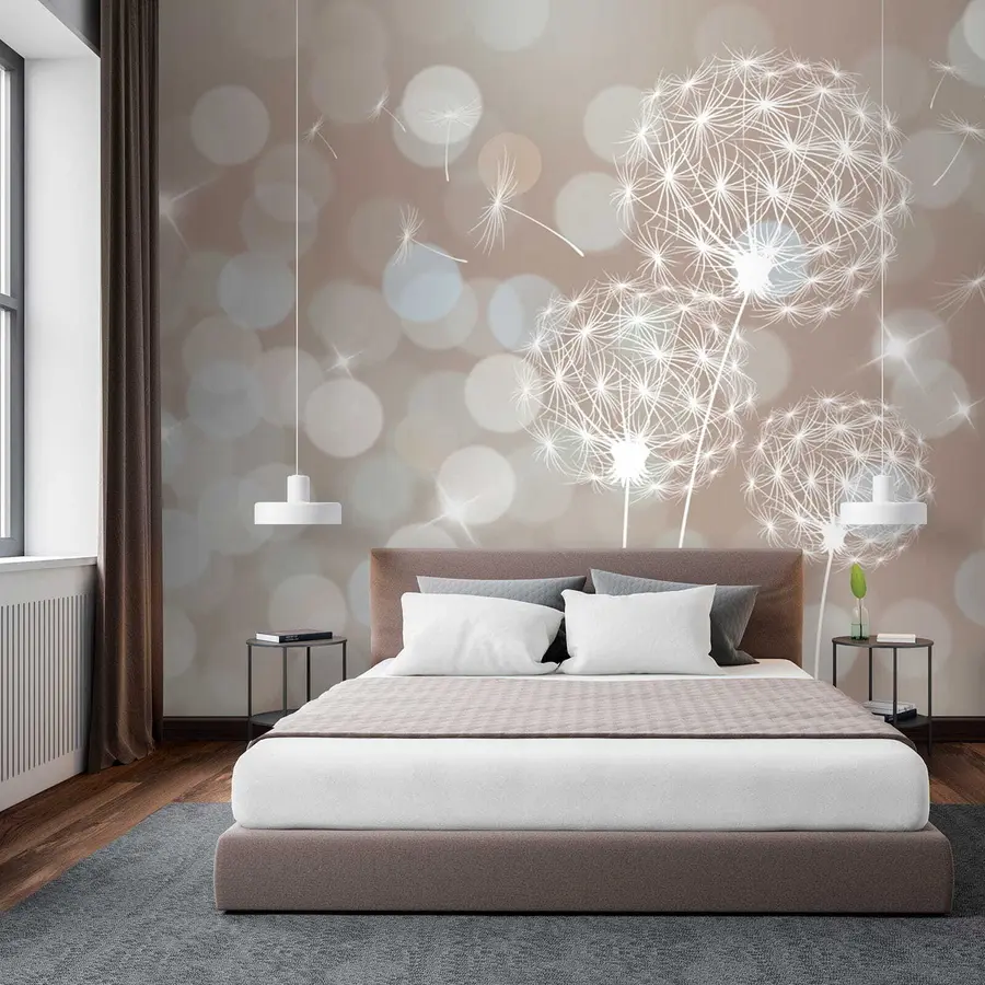 Fototapete Löwenzahn im Glanz u52507