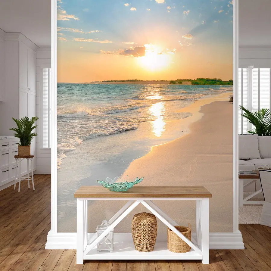 Murale Plage de la mer du Nord u53408