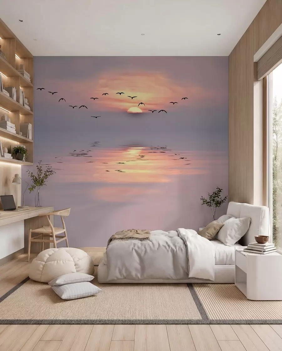 fototapeter Vand, himmel og atmosfære u53413