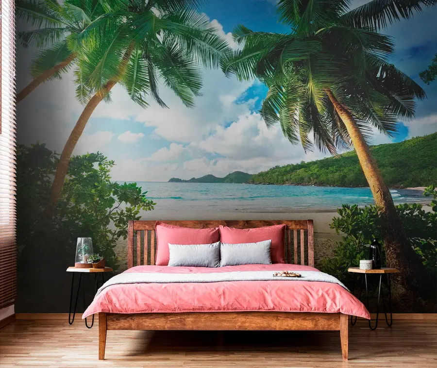 Fototapete Ruhen Sie sich unter den Palmen aus u53753