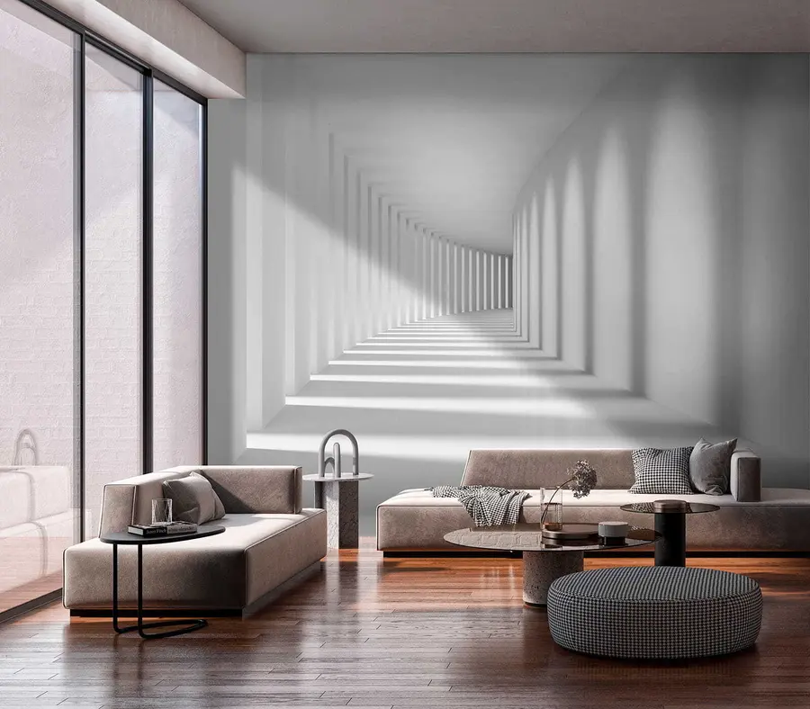 Fototapete Schatten im Tunnel u55301