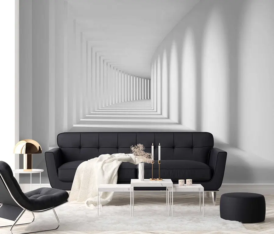 Fototapete Schatten im Tunnel u55301