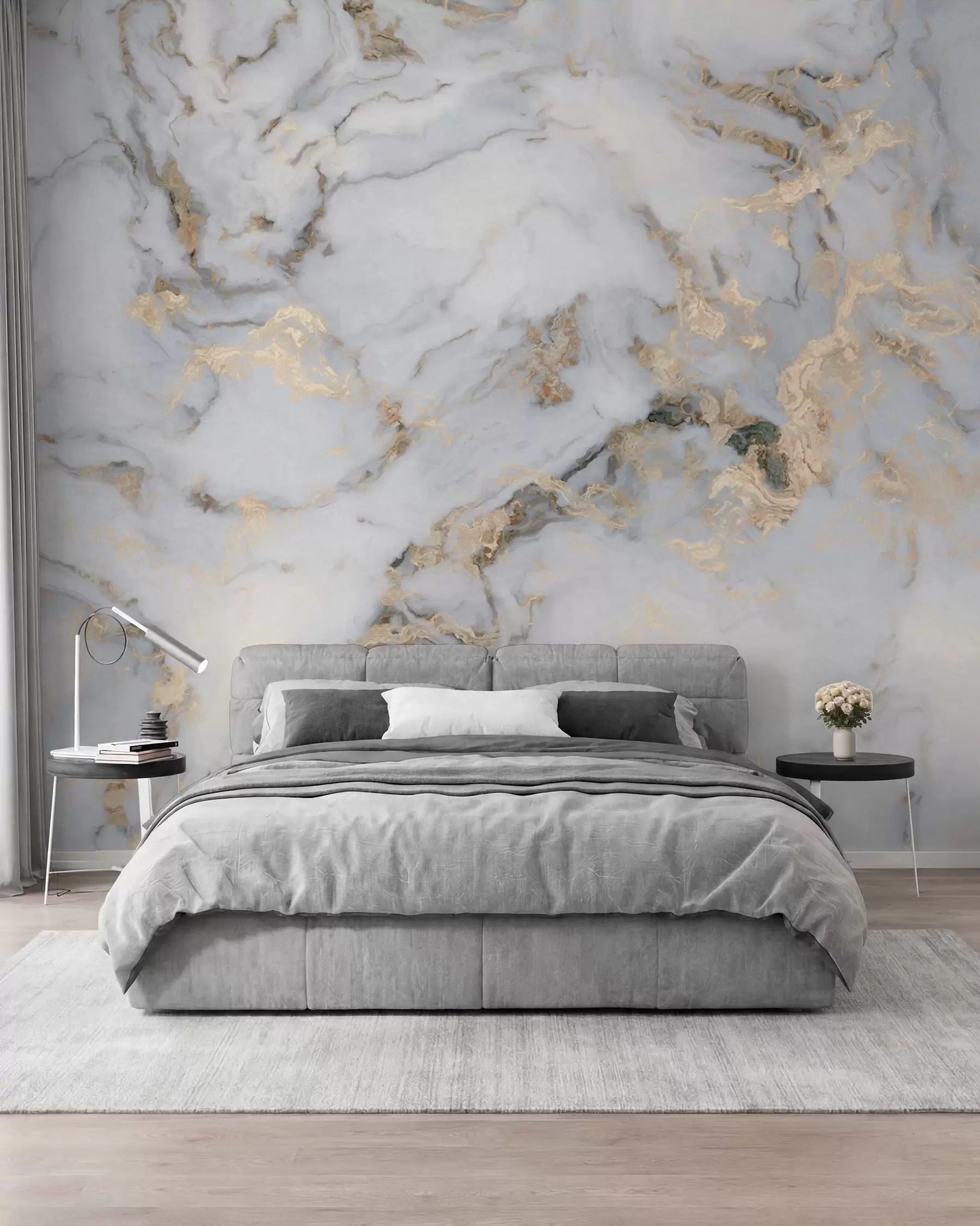 Murale Marbre doré u60555