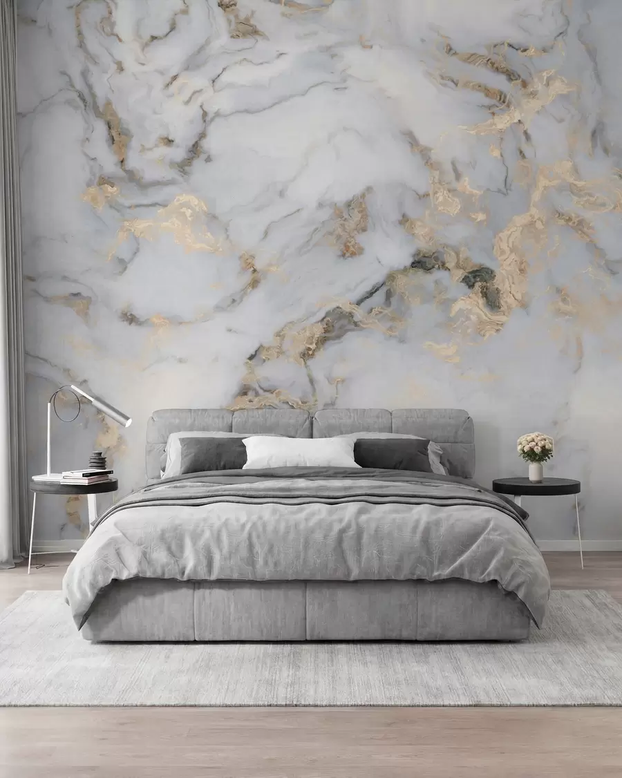 Murale Marbre doré u60555