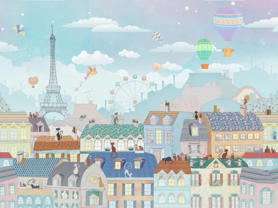 Murale Festival dans la ville des chats u62119