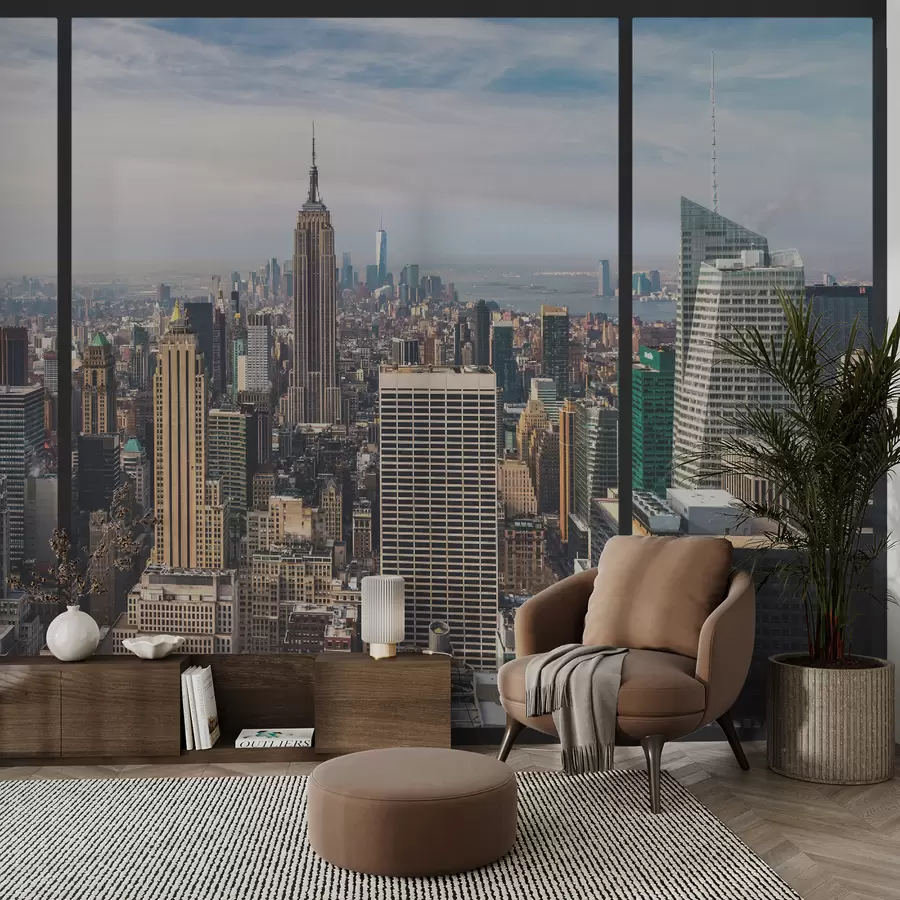 Fototapete Blick auf die Stadt u68001