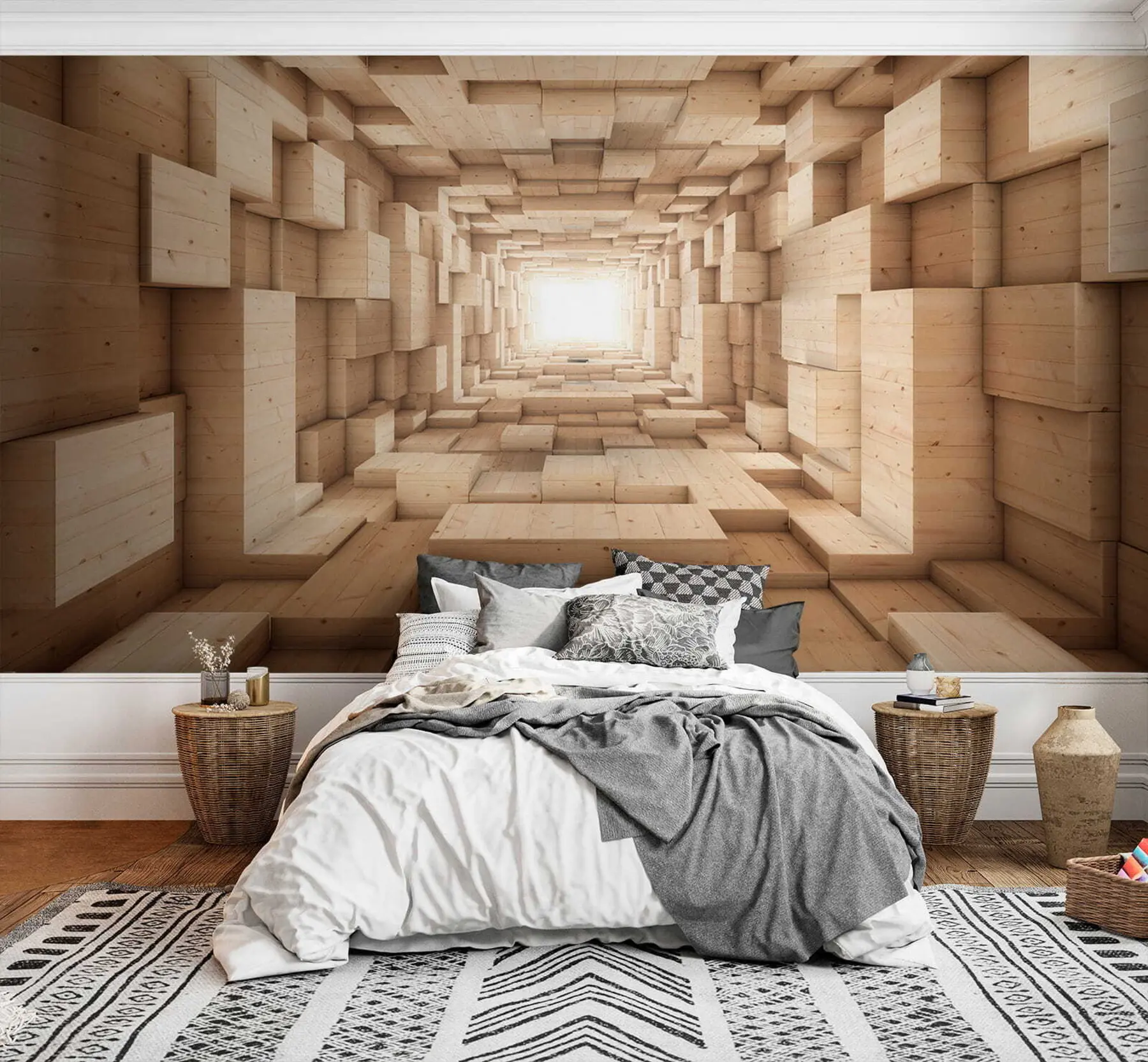 Fototapete 3D-Würfel u77811