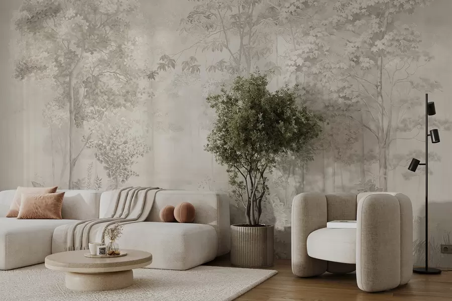 Fototapete Bezaubernder Wald u78448