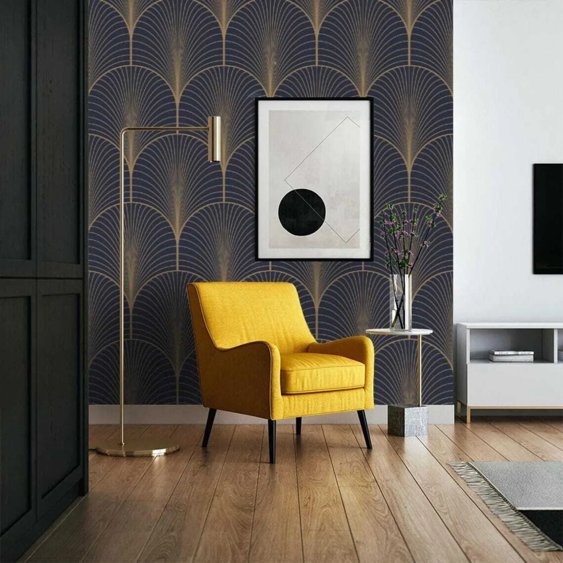 Fototapete Art-Deco-Muster u53246