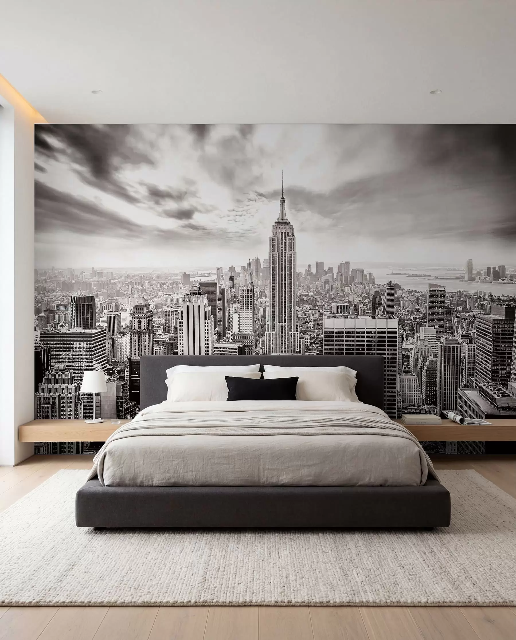 Fototapete Manhattan in Monochrom u58762