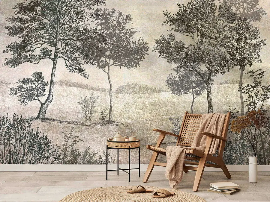 Fototapete Alte Bäume u80030