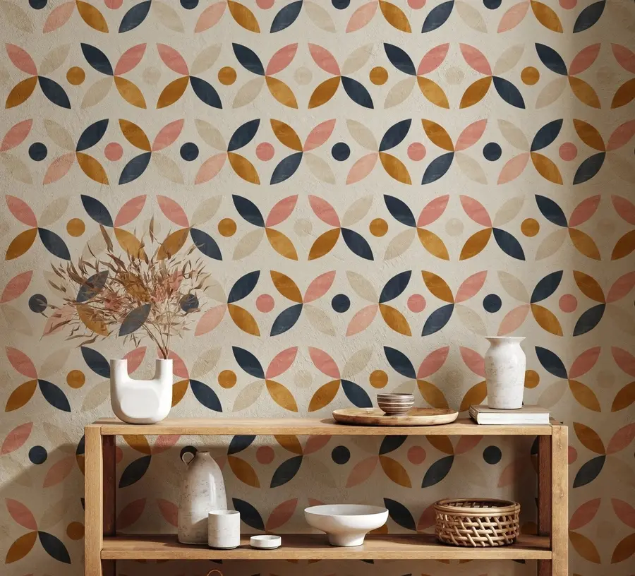 Murale Rétro à la mode u71344