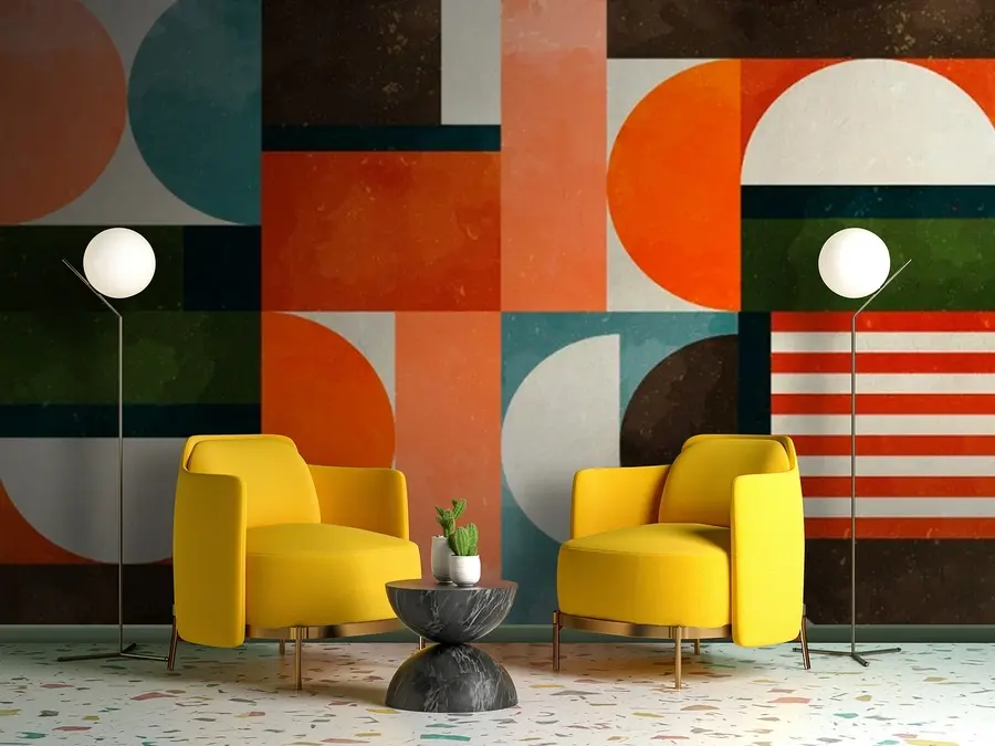 Fototapete Retro-Kunst u71427