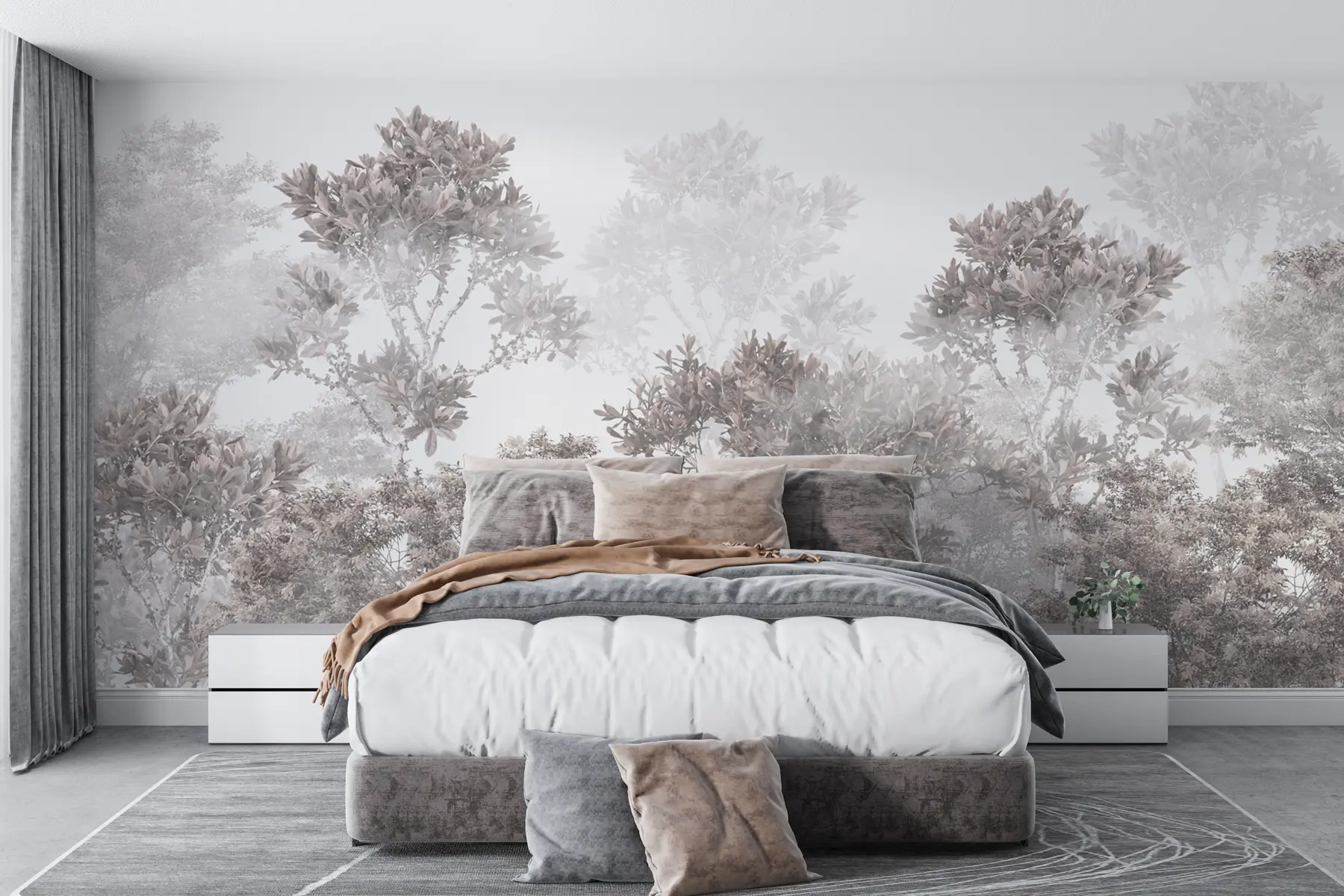 Murale Papier peint de la forêt tropicale u99688