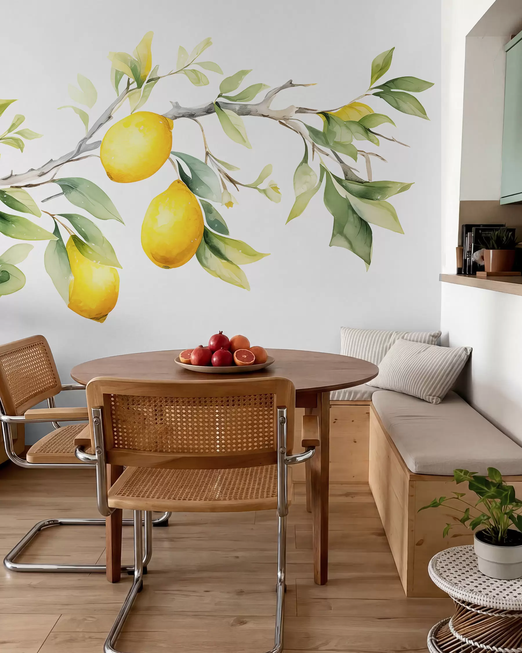 Murale Citrons sur la branche w08096