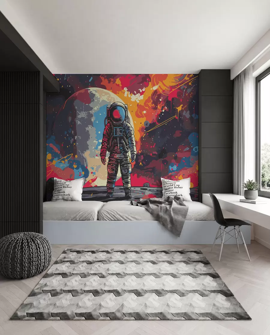 Murale Astronaute w08201