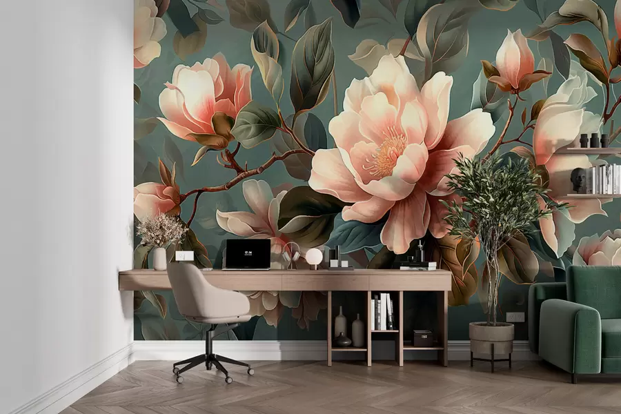 Fototapete Magnolien w00991