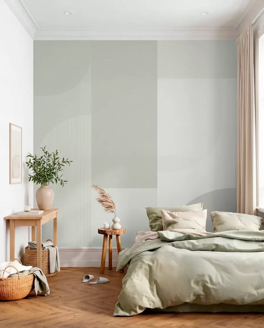 fototapeter Stilfuld geometri minimalisme w01500