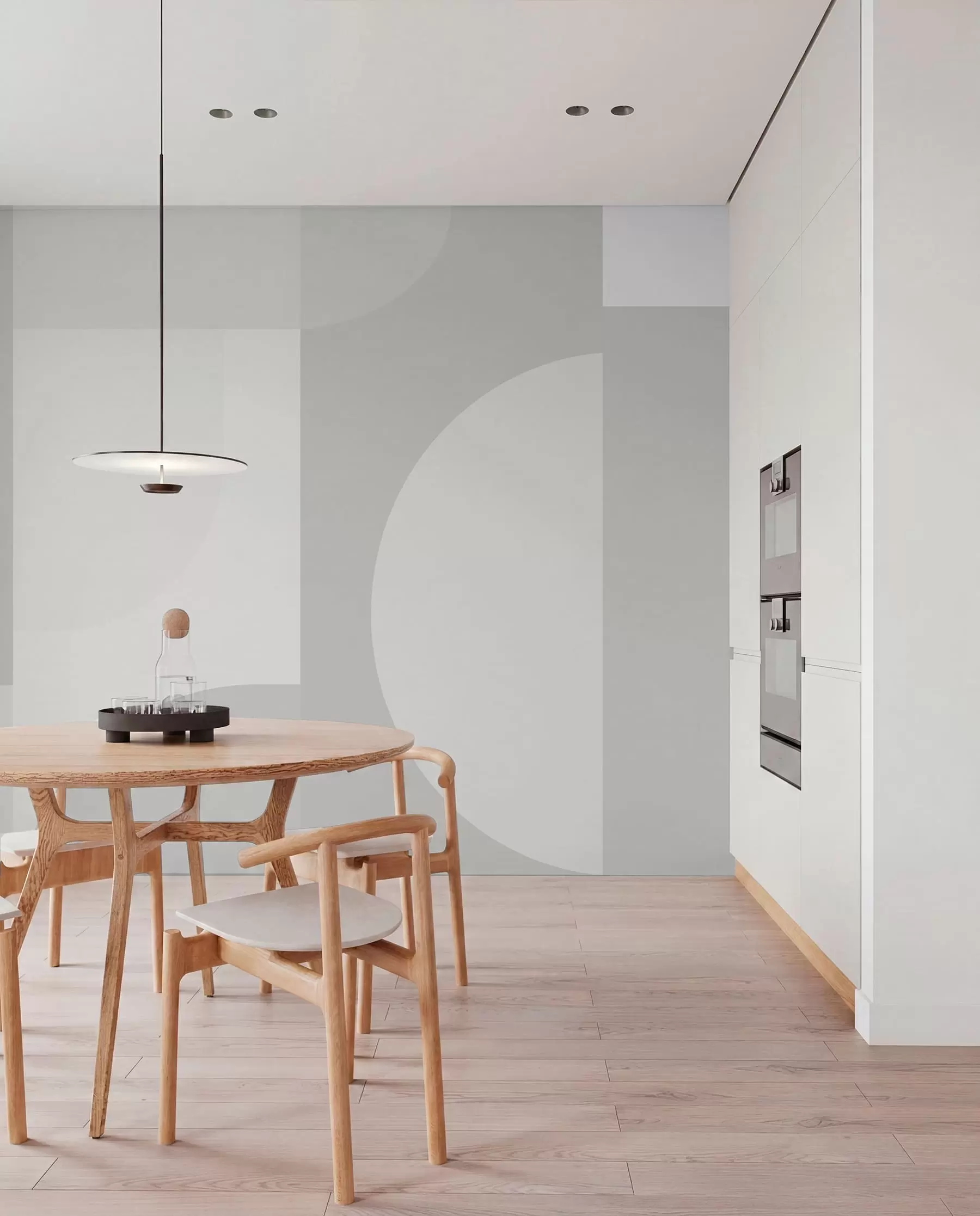 Murale Minimalisme géométrique élégant w01500v1