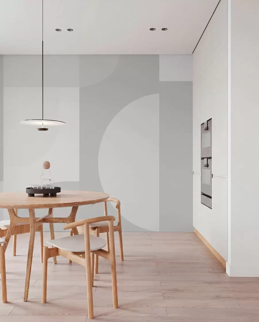 Murale Minimalisme géométrique élégant w01500v1