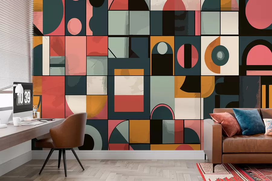 Fototapete Bahaus-Stil w01075