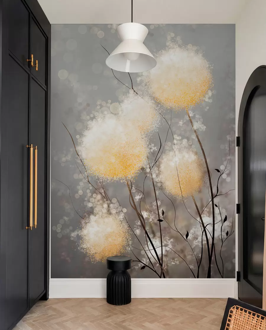 fototapeter Mælkebøtte blomstrer u33910