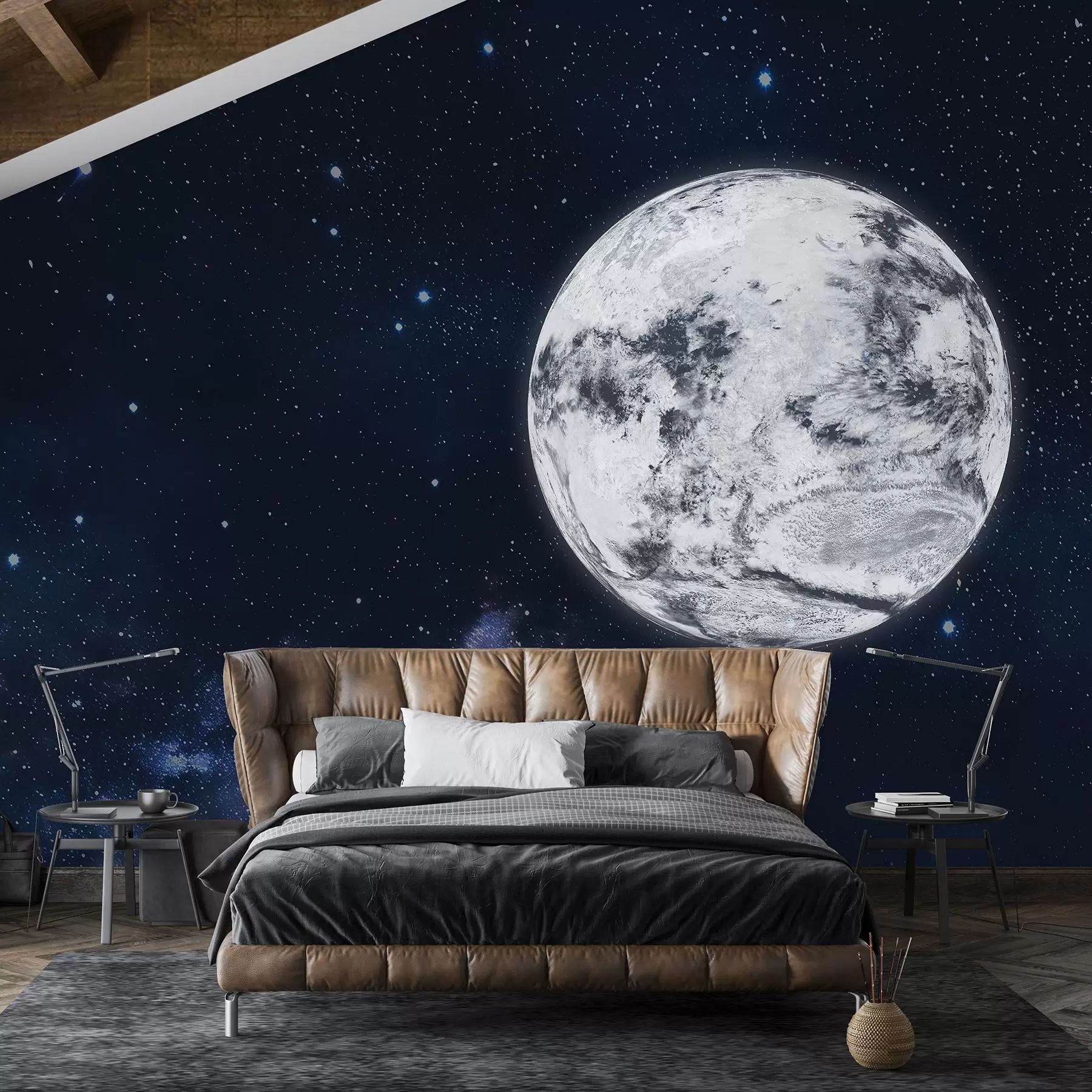 fototapeter Planet i rummet, stjerner, konstellationer, kosmisk w01800