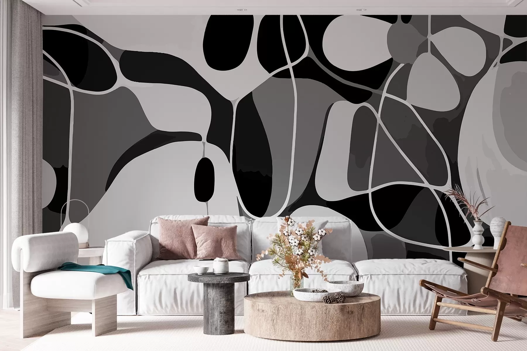 Murale Abstraction w01910v3