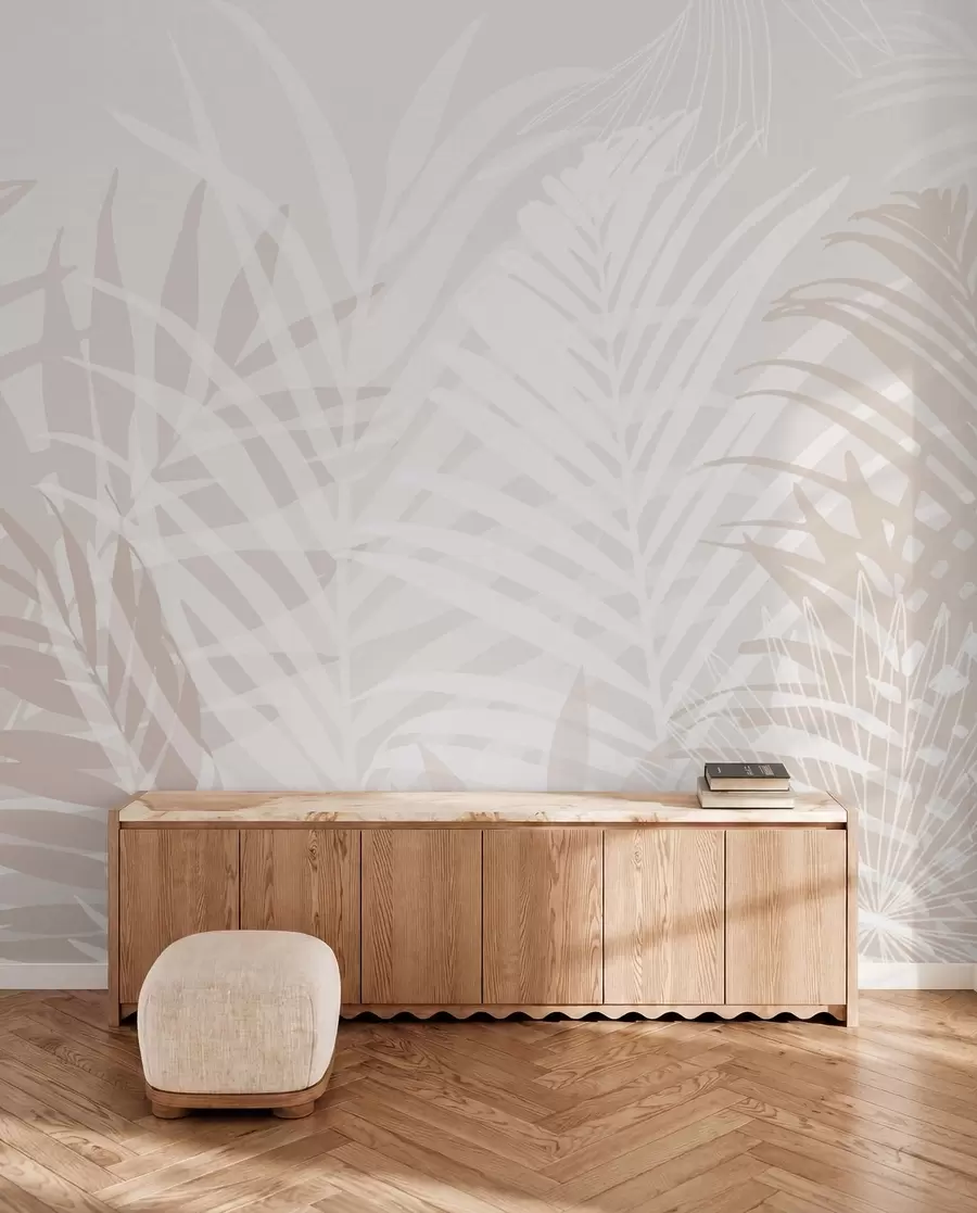 Murale Feuilles tropicales tendance w02026v2