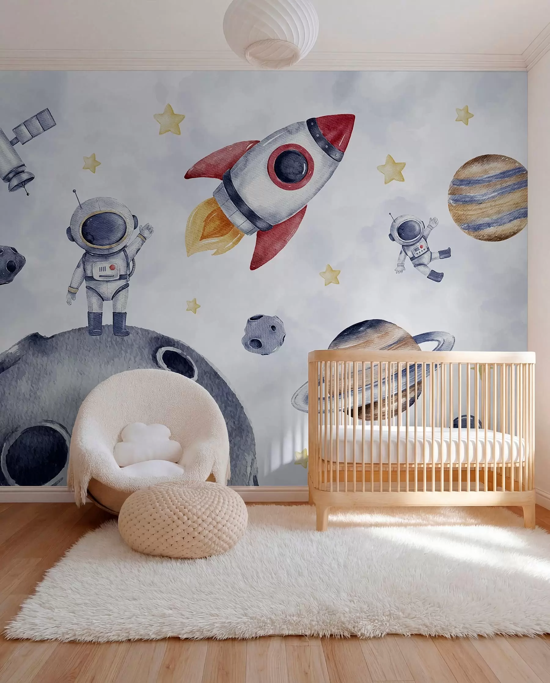 Fototapete Kleine Astronauten im Flug w01461