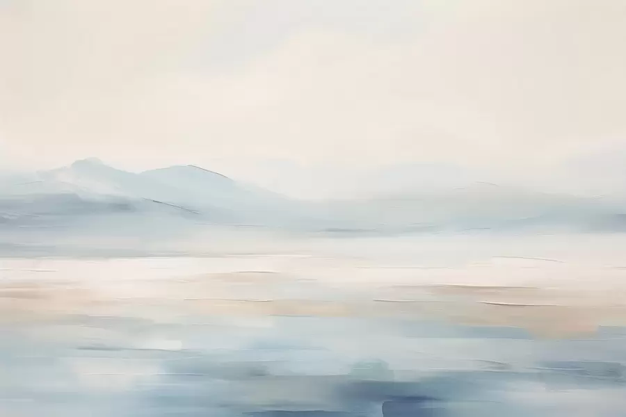 Fototapete Gemalte Aquarelllandschaft w02113