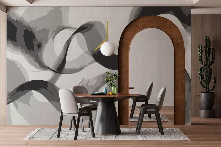 Fototapete Abstrakte Wellen w02304