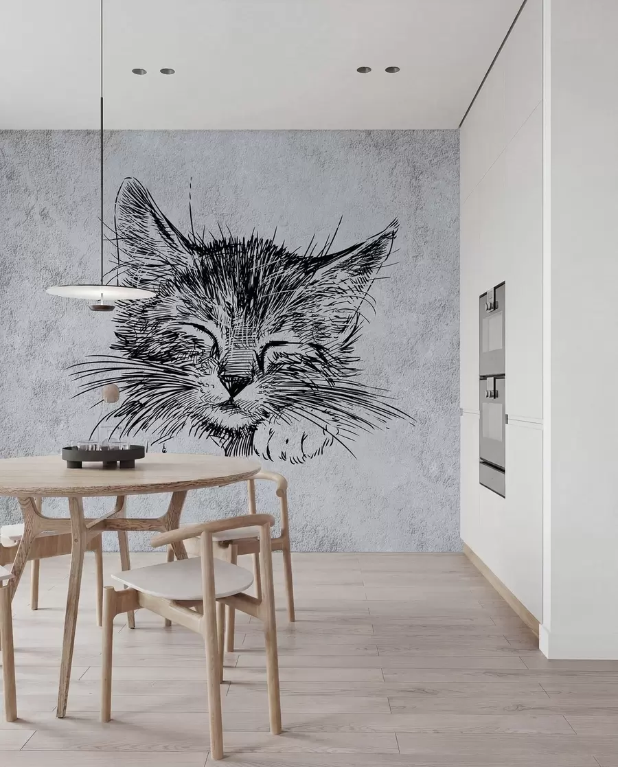 fototapeter Kat, kattedyr og kødædere u43536