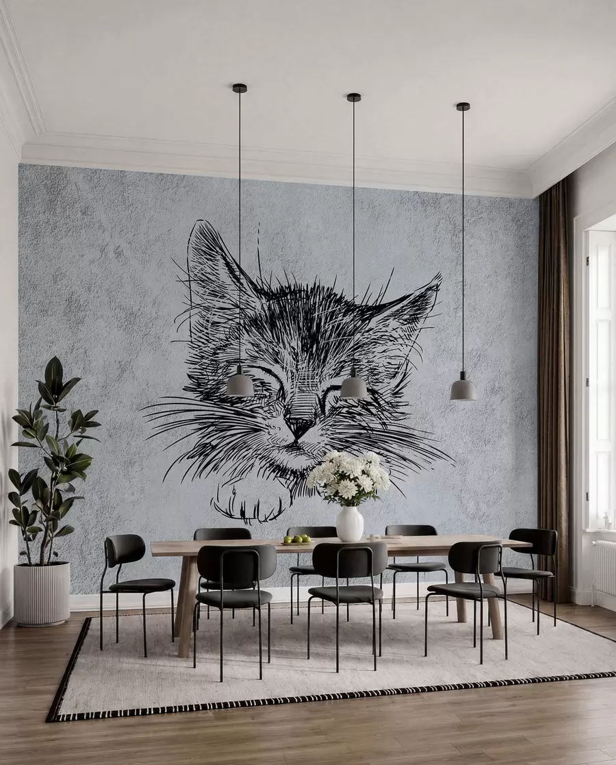 fototapeter Kat, kattedyr og kødædere u43536
