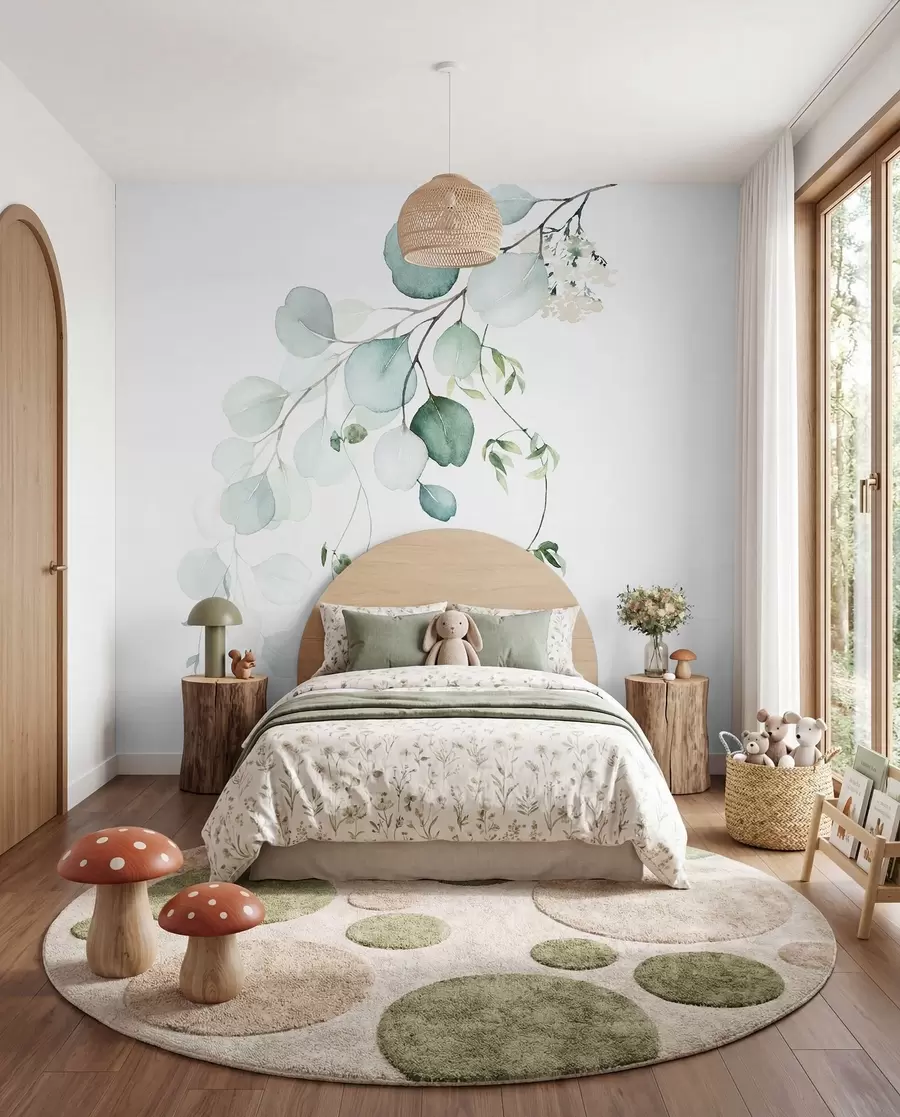 Murale Rameaux d’eucalyptus u51026