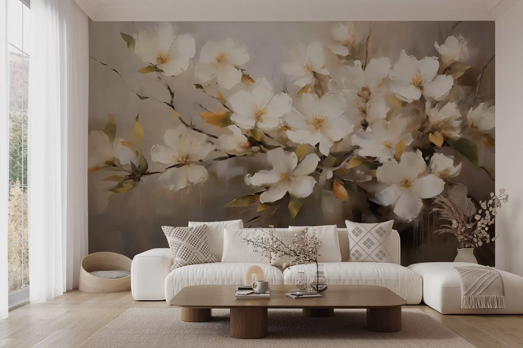 Fototapete Blühender Zweig w08592