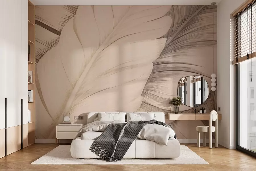 Fototapete Große Blätter w02859